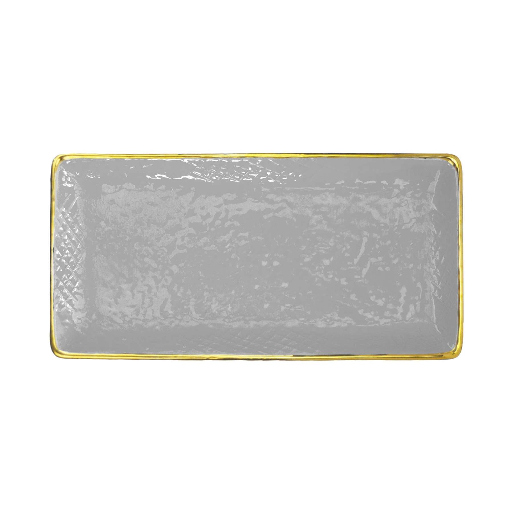 ARCUCCI – PRETA ORO SUSHI PLATE - Grey